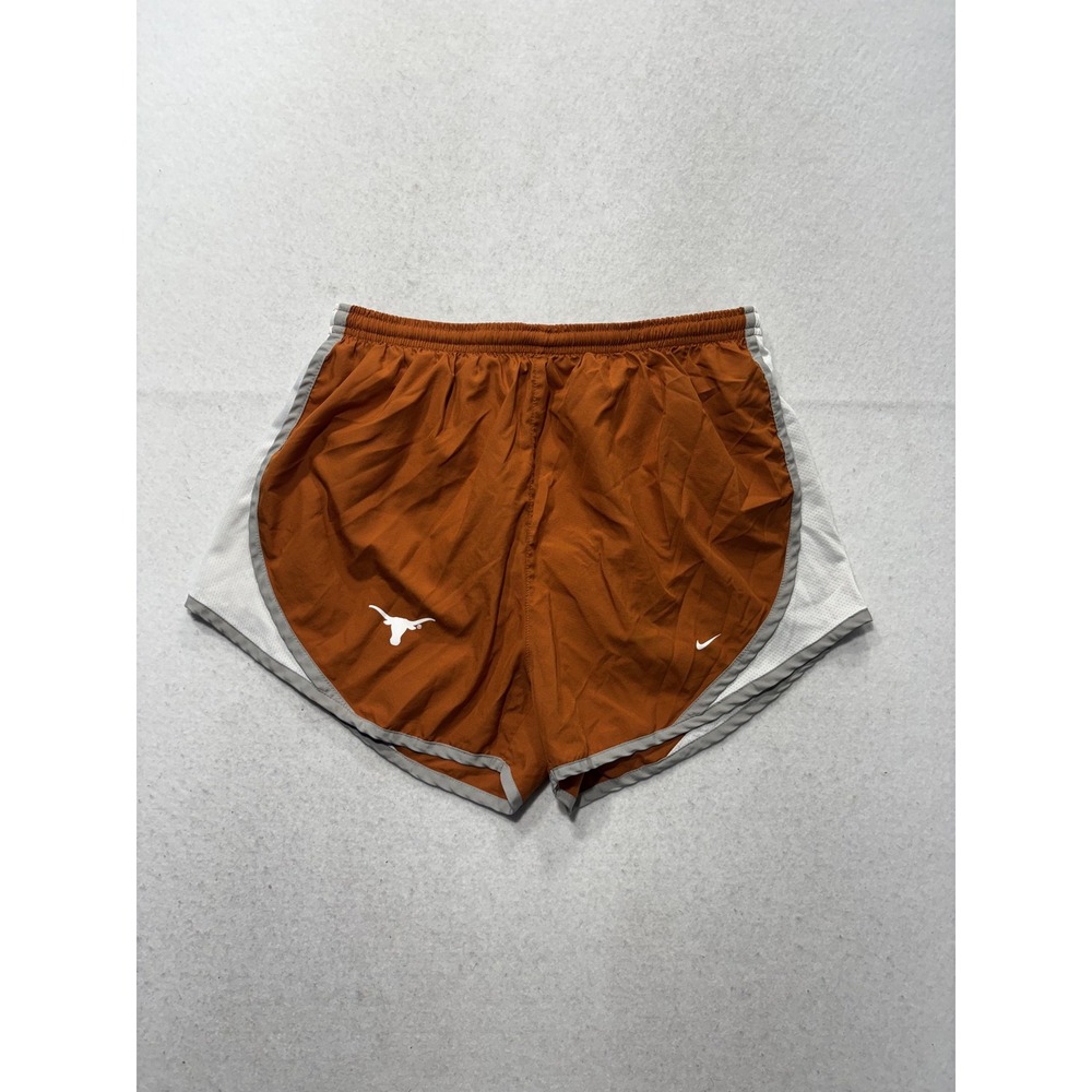 Texas Longhorns Shorts Girls Large Orange NCAA Track Field Nike Running